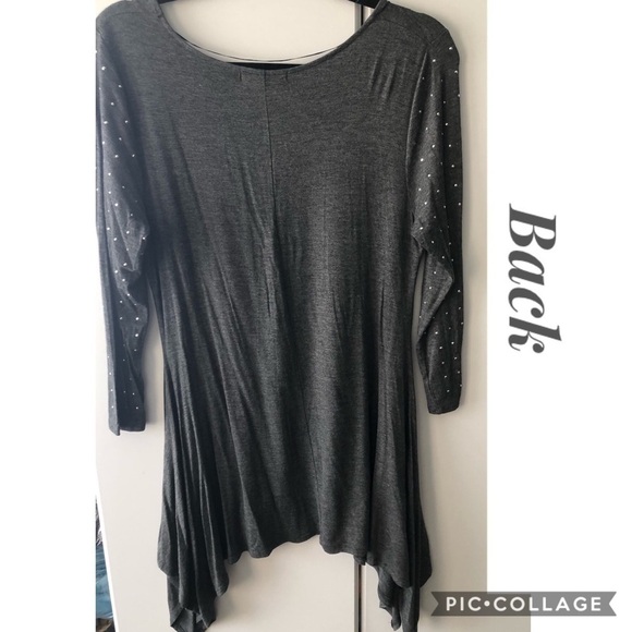 Gray Top w/Shark Bite Sides & Tiny Nail Heads - Picture 2 of 4